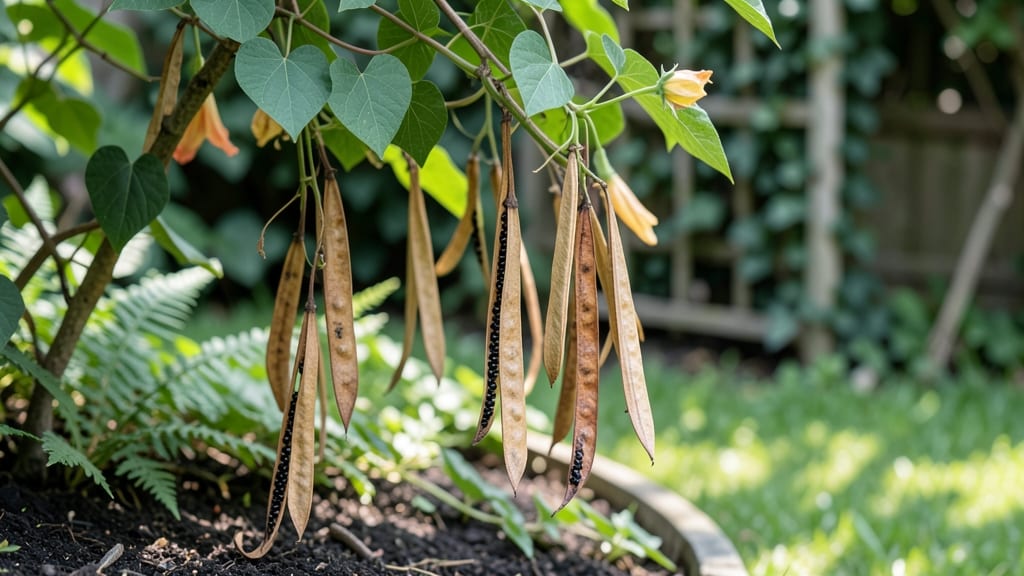Black Eyed Susan Vine Seed Pods: Natural Pop-Open Method for Zero-Waste Seed Saving