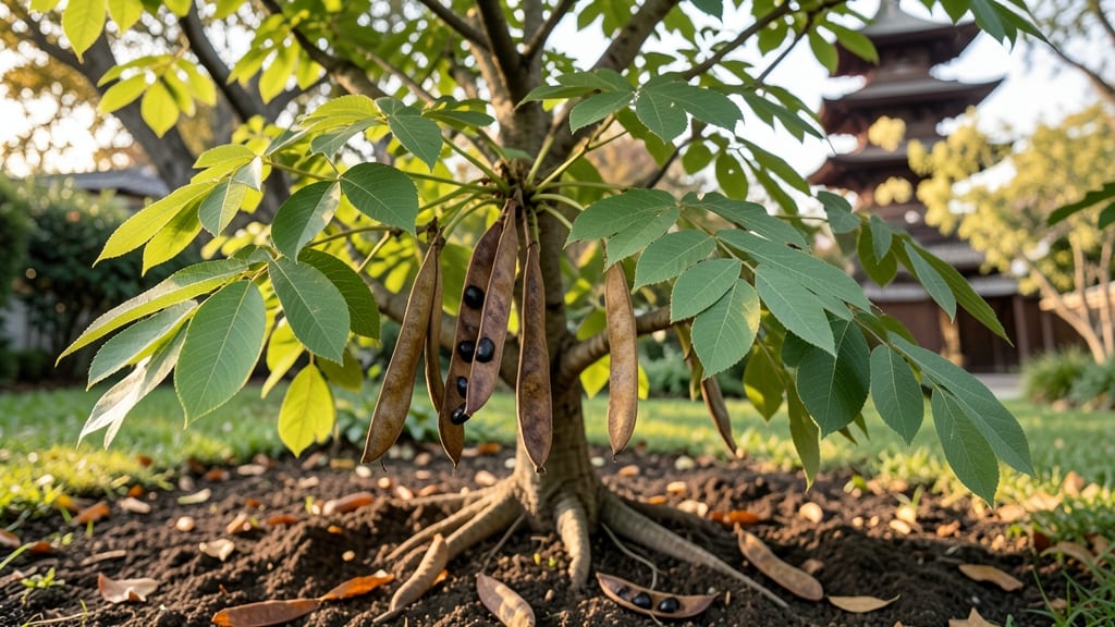 Japanese Pagoda Tree Seed Pods: Stress-Free Harvesting for Viable Year-Round Growth