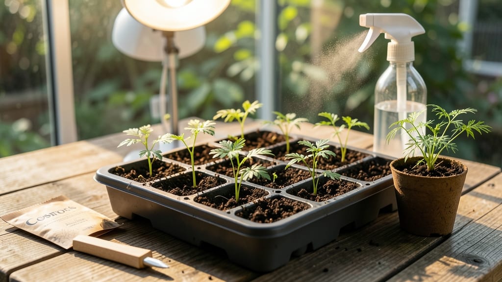 Cosmos Seeds Starting: Germination Trick for Fast, Twist-Free Blooms