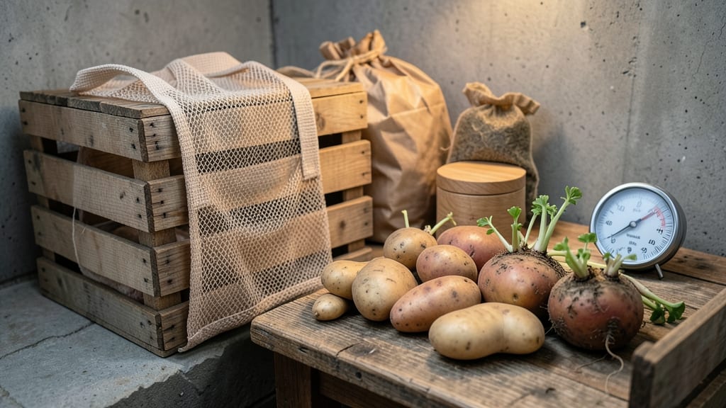 Potato Seed Storage: Zero-Waste Viability Check Before Drying