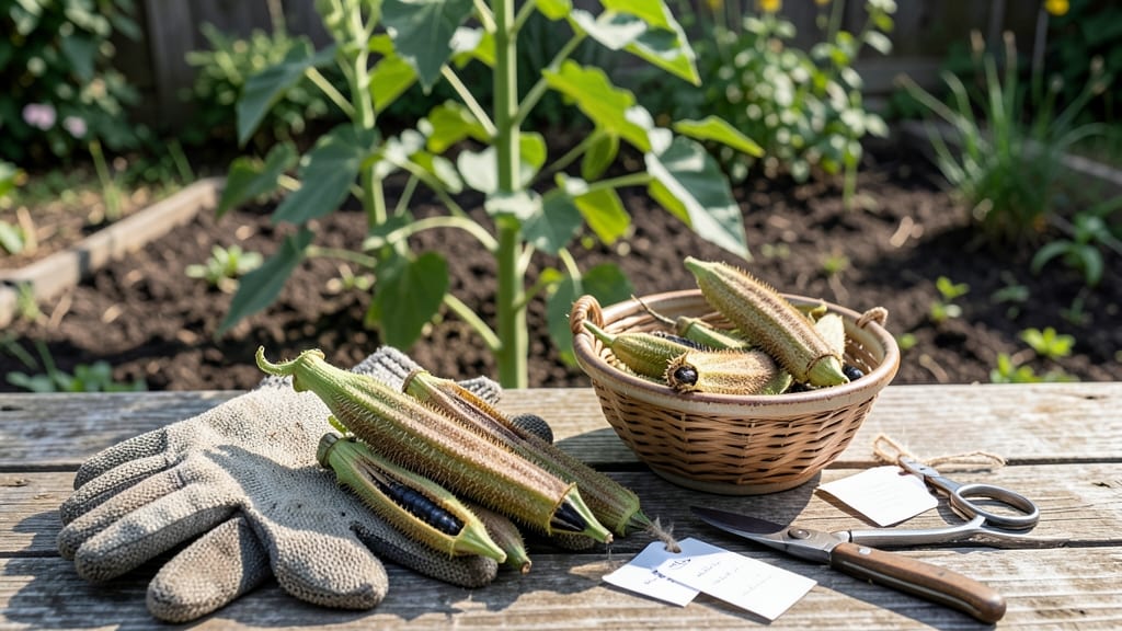 Mallow Family Edible Seed Pods: Natural Pod-Splitting Hack for Viable Seeds