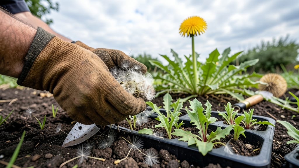 Dandelion Seed Grow a Garden: Wildflower Meadow Magic in 60 Days