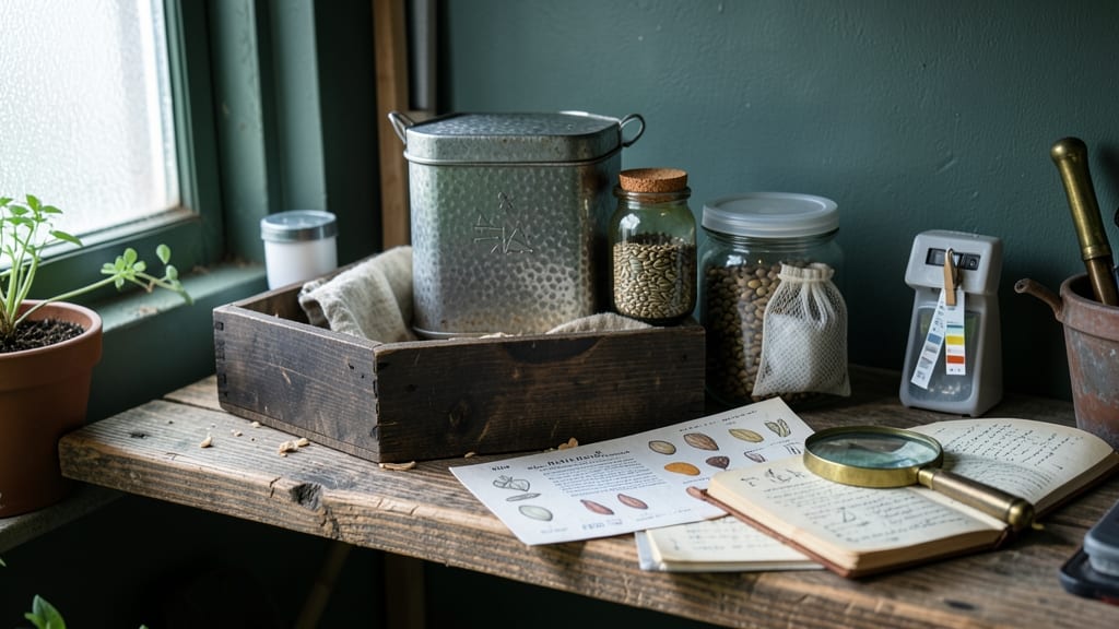 Garden Seed Banks: Stress-Free Viability Test Before Drying