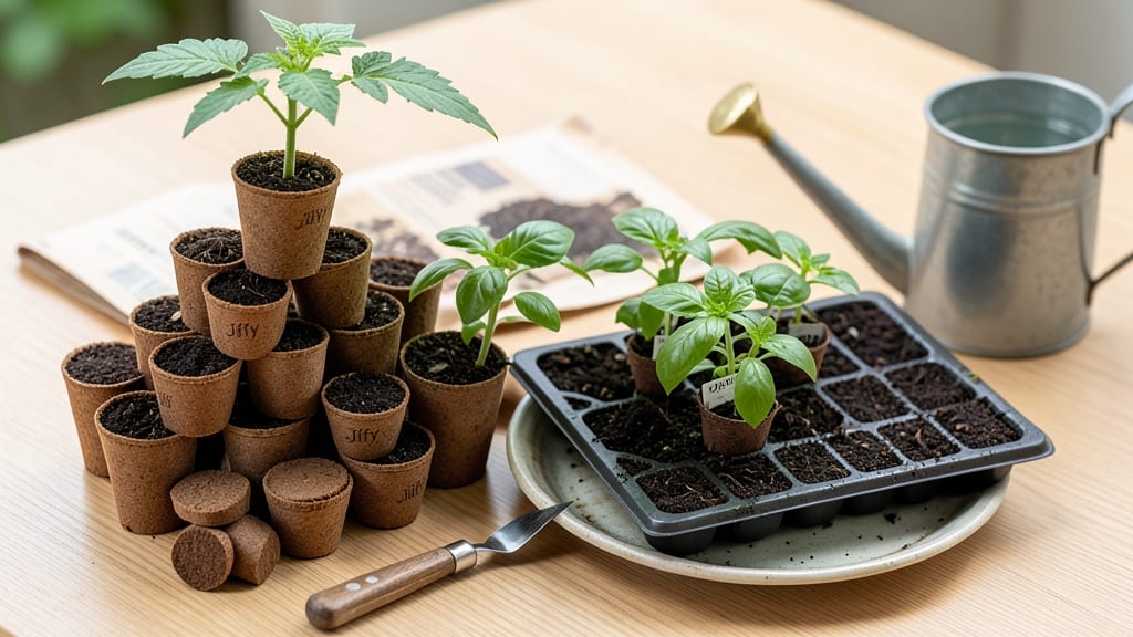 Jiffy Seed Starting: Foolproof Pod Popping for Zero-Waste Blooms