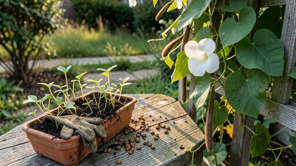 Moonflower Seed Grow a Garden: No-Twist Pods That Pop Open Naturally
