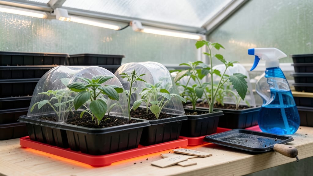 Seed Trays For Greenhouse: Moisture-Controlled Starter Beds for Fast Germination