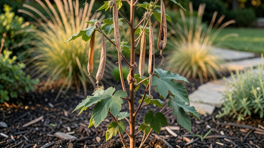 Hardy Hibiscus Seed Pods: Natural Pop-Open Technique for Effortless Seed Extraction