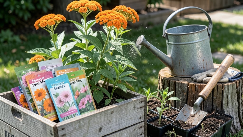 Monarch Seed Mix: Cold-Stratifed Blooms in 60 Days