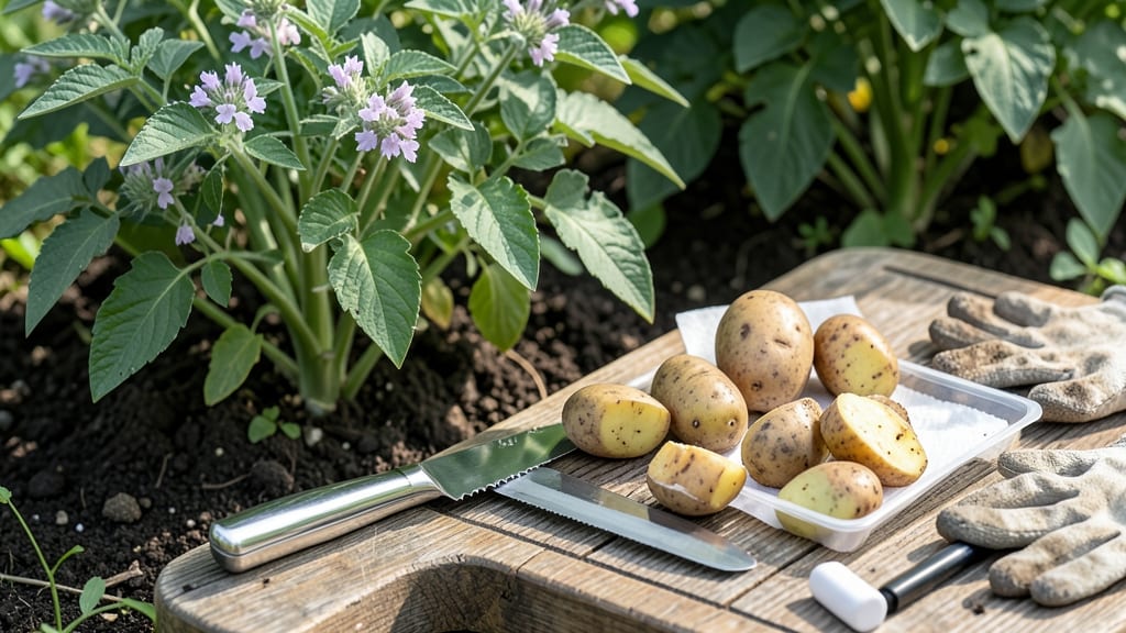 How to Cut Seed Potatoes: Sharp Knife, No Eyes, Perfect Planting Slices