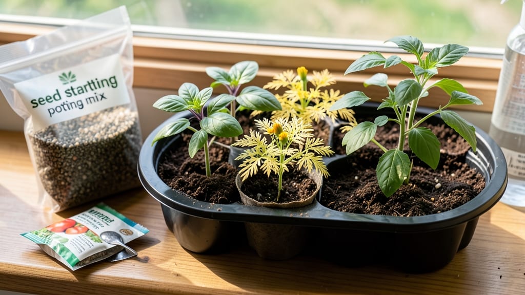 Potting Soil for Seed Starting: Sterile, Airy Mix for Sprouts to Thrive