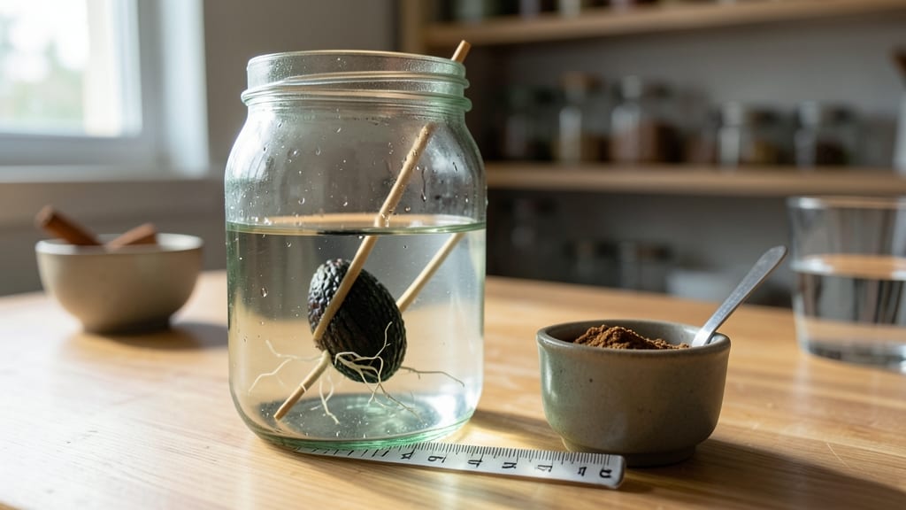How to Sprout an Avocado Seed in Water: Root Growth in 2 Weeks Without Soil