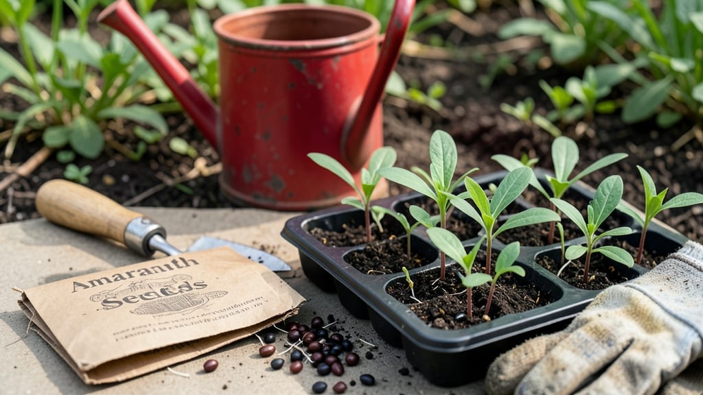 Amaranth Seeds Planting: Twist-Free Pods That Pop Open Naturally