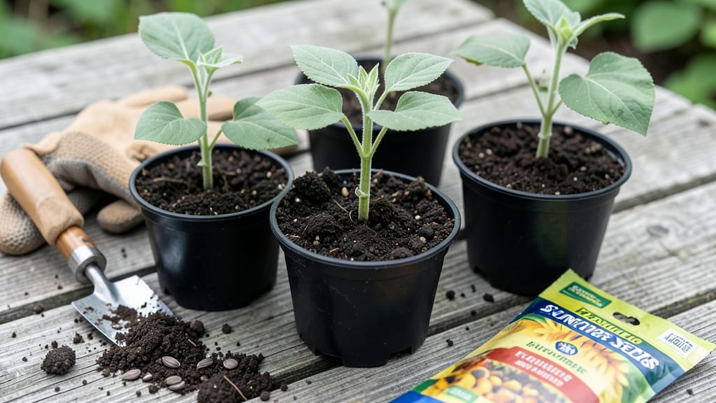 Growing Sunflowers From Seed In Pots: Towering Blooms in Small Spaces