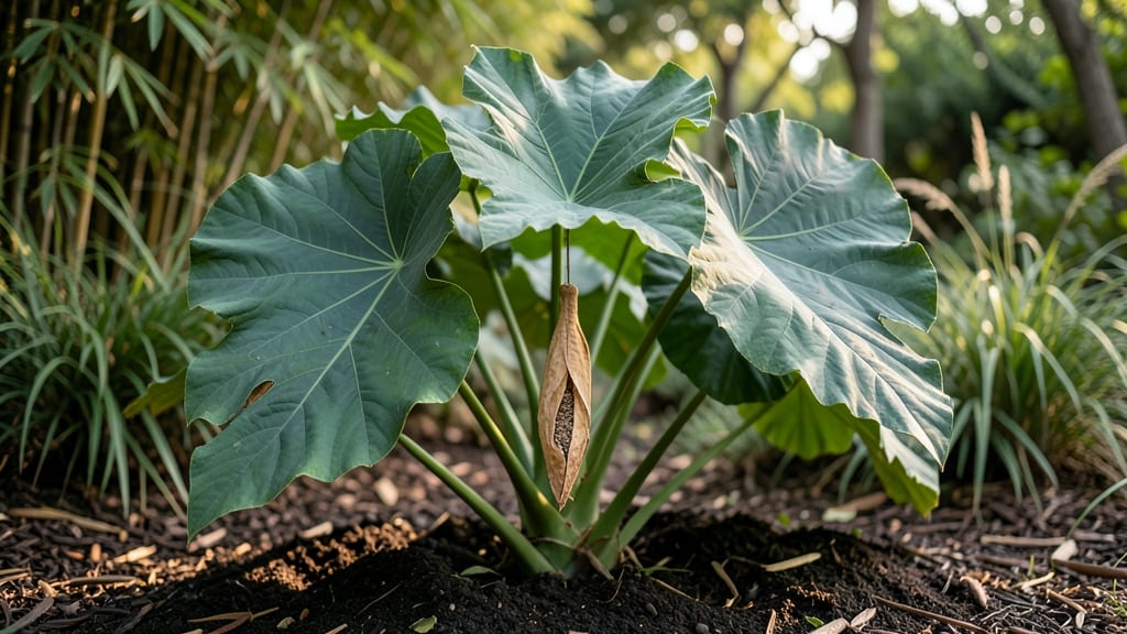 Elephant Ear Seed Pods: Twist-Resistant Harvesting for Viable Year-Round Storage