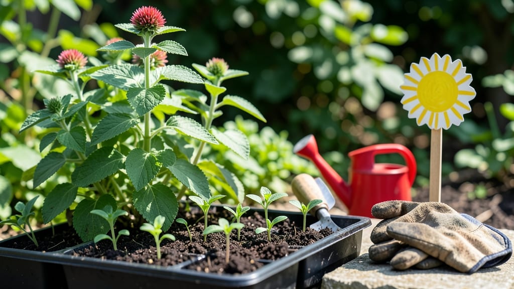 Bee Balm Seed Grow a Garden: Fragrant Blooms From Tiny Twist-Free Pods
