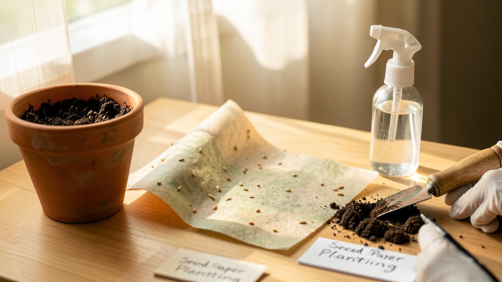 Seed Paper Instructions: Zero-Waste Planting With Every Seed Embedded