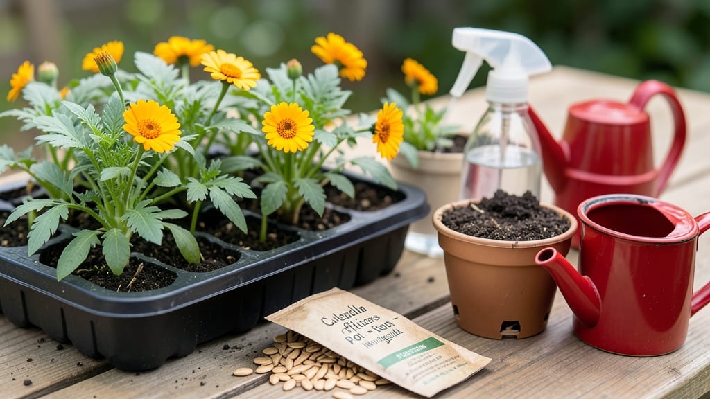 Growing Calendula From Seed In Pots: Bright Blooms in 4 Weeks