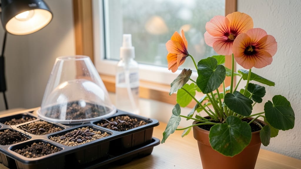 Nasturtium Seeds Starting: Cold-Moisture Trick for 90% Germination Guarantee