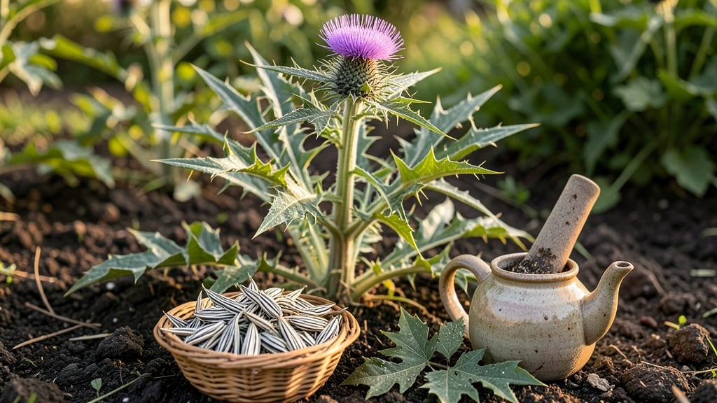 Milk Thistle Seed Tea: Liver-Supporting Bitter Brew in Minutes