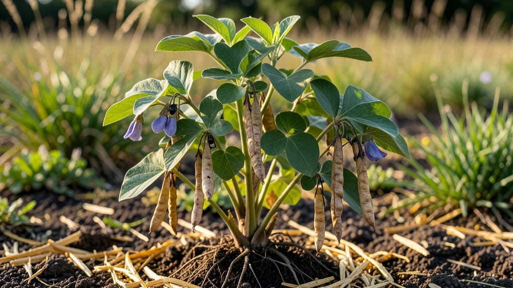 False Indigo Seed Pods: Natural Twist-Release for Effortless Seed Extraction