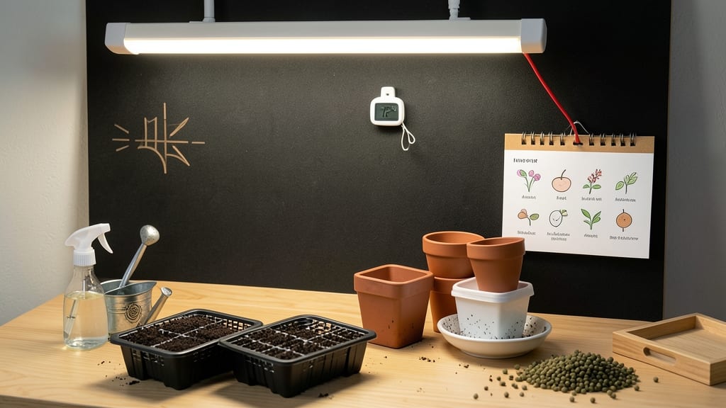 Indoor Seed Planting Chart: Month-by-Month Germination Timeline