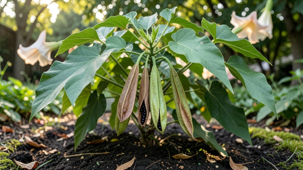 Brugmansia Seed Pods: Chill-Enhanced Germination for Bold, Fragrant Blooms