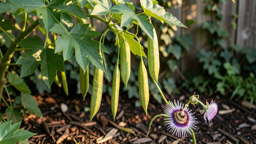 Passion Flower Seed Pods: Natural Pod-Opening Trick for Effortless Seed Extraction