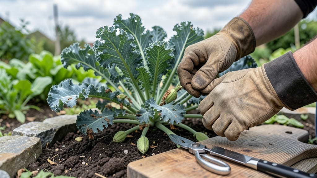 Kale Seed Pods: Twist-Free Harvesting for Zero-Waste Seed Saving