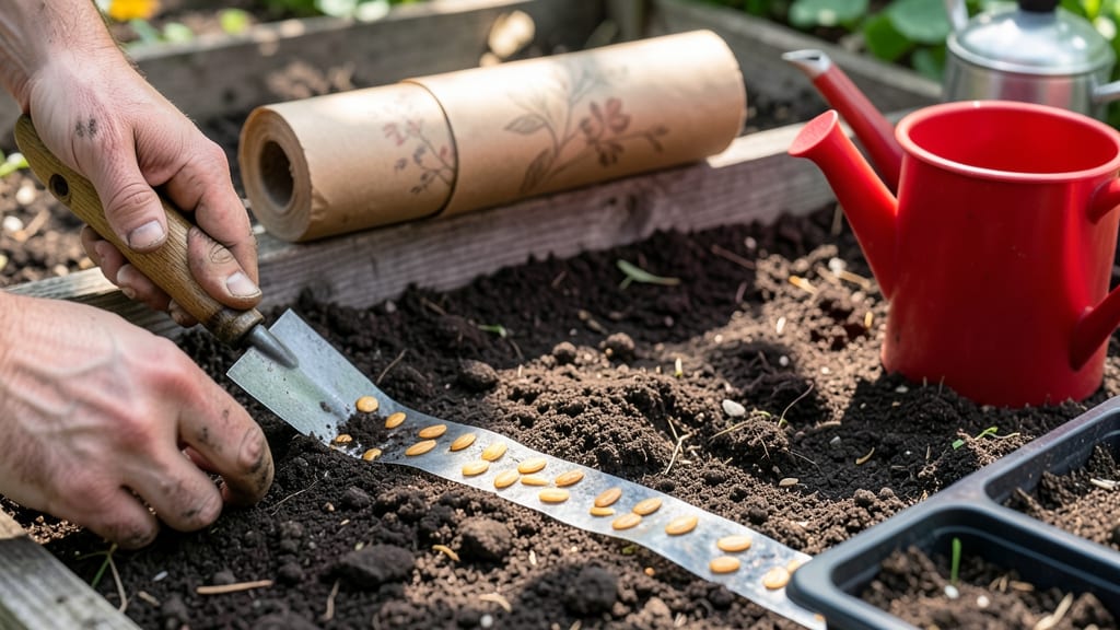 Garden Seed Tape: Stress-Free Planting for Perfect Rows Every Time