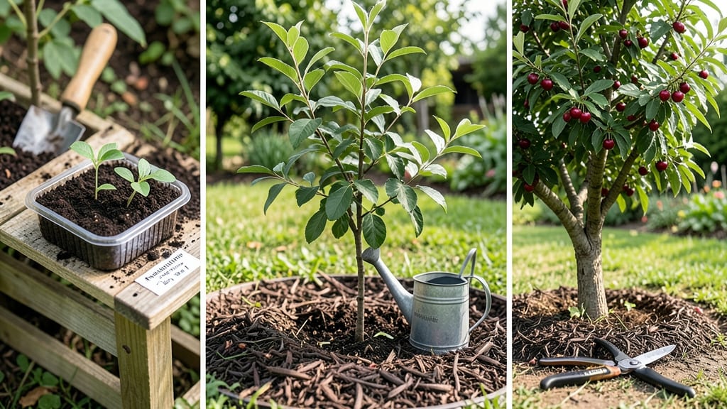 Cherry Seed to Fruit Growing Guide: Year-Round Blooms From Any Pit