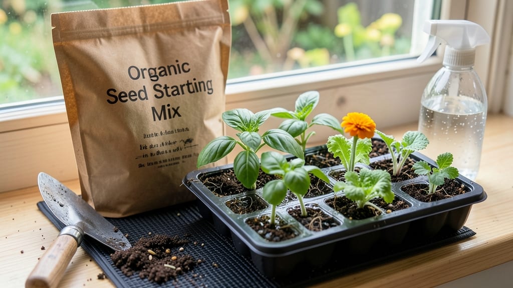 Seed Starting Soil: Sterile Mix for Faster Sprouting Roots