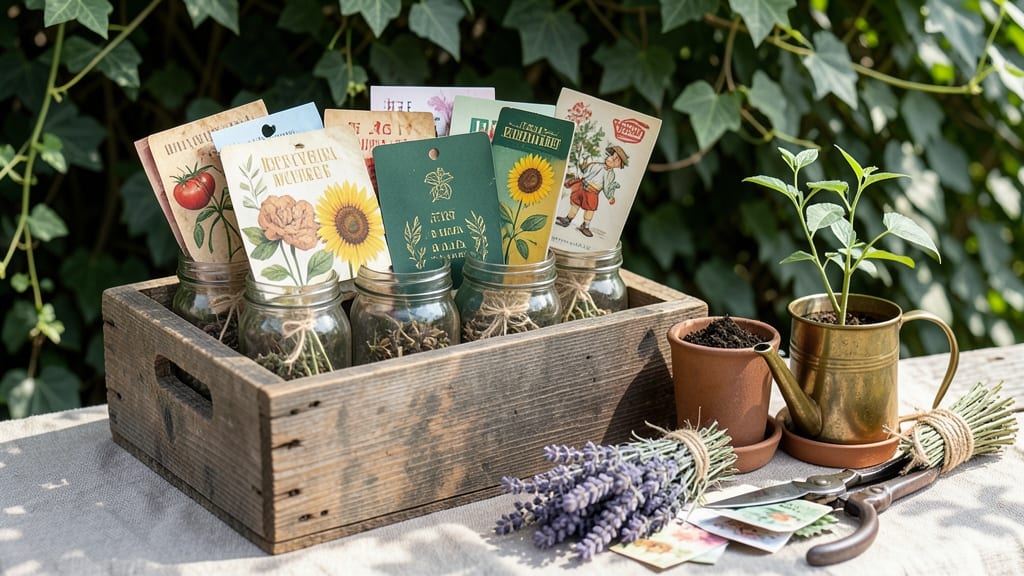 Seed Packet Art: Elevated Garden Decor With Edible Blooms