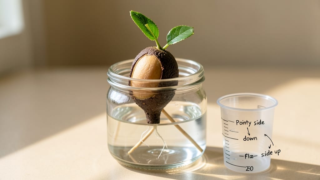 How to Plant an Avocado Seed in Water: Root Growth in Just 2-3 Weeks