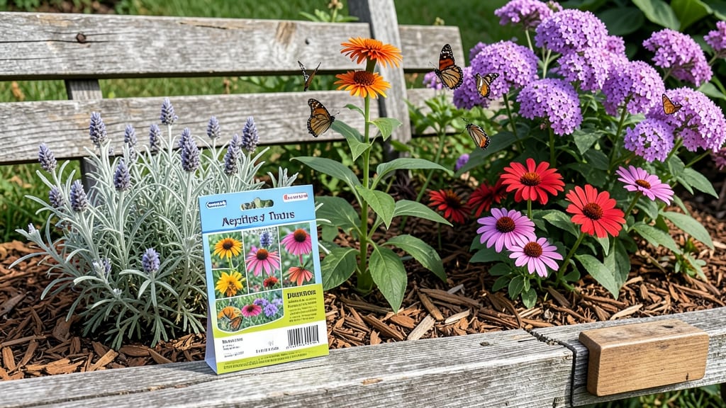 Butterfly Garden Seed Mix: Pollinator-Powered Blooms in 60 Days