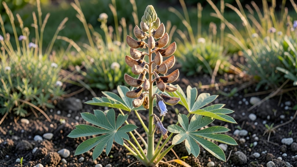 Lupine Seed Pods: Natural Pod-Splitting Hack for Zero-Waste Seed Extraction