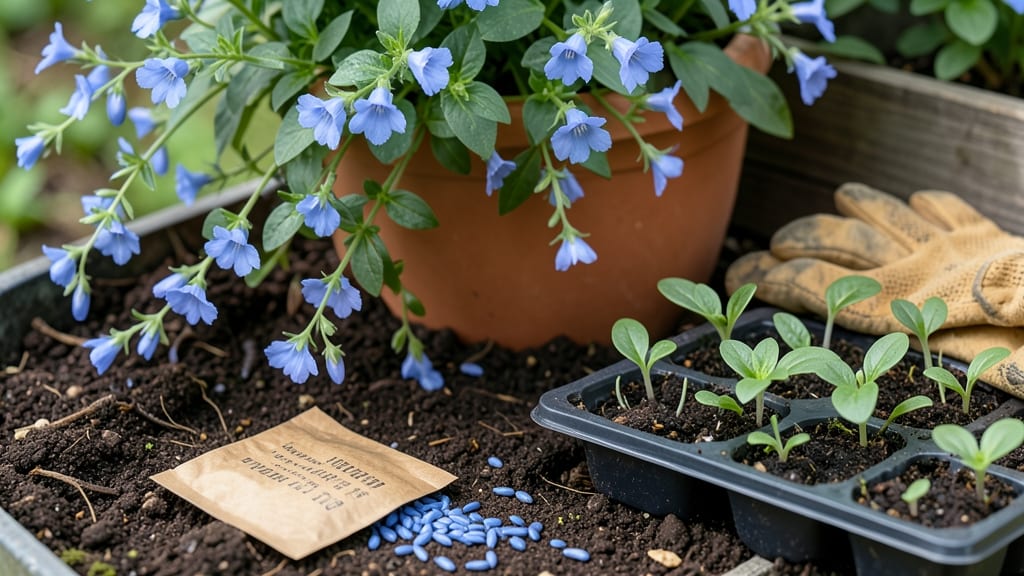 Blue Seed Garden Growing: Cold-Moisture Trick for 95% Germination Rates