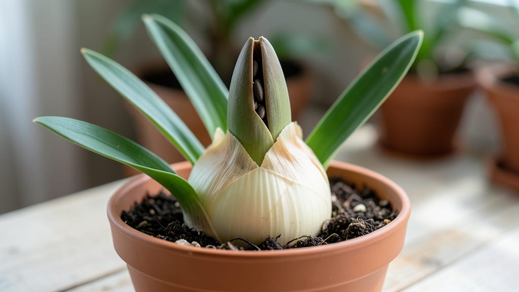 Amaryllis Seed Pods: Natural Twist-Free Opening for Zero-Waste Saving
