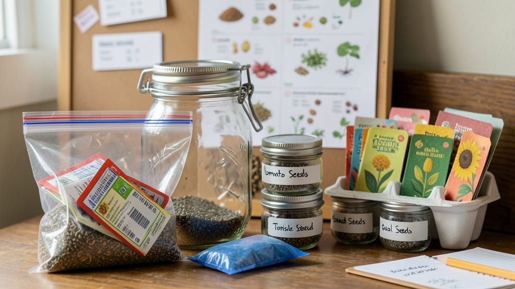 Seed Packet Storage: Moisture-Proof Longevity for Next Year’s Garden
